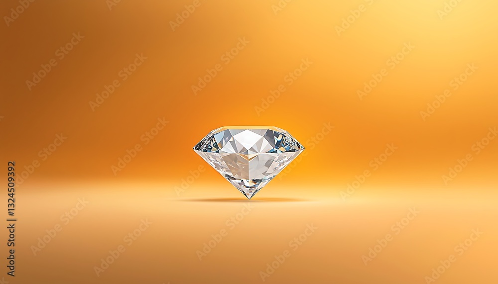 Gleaming Diamond for Amber Backdrop. Gleaming Diamond for Amber Backdrop.