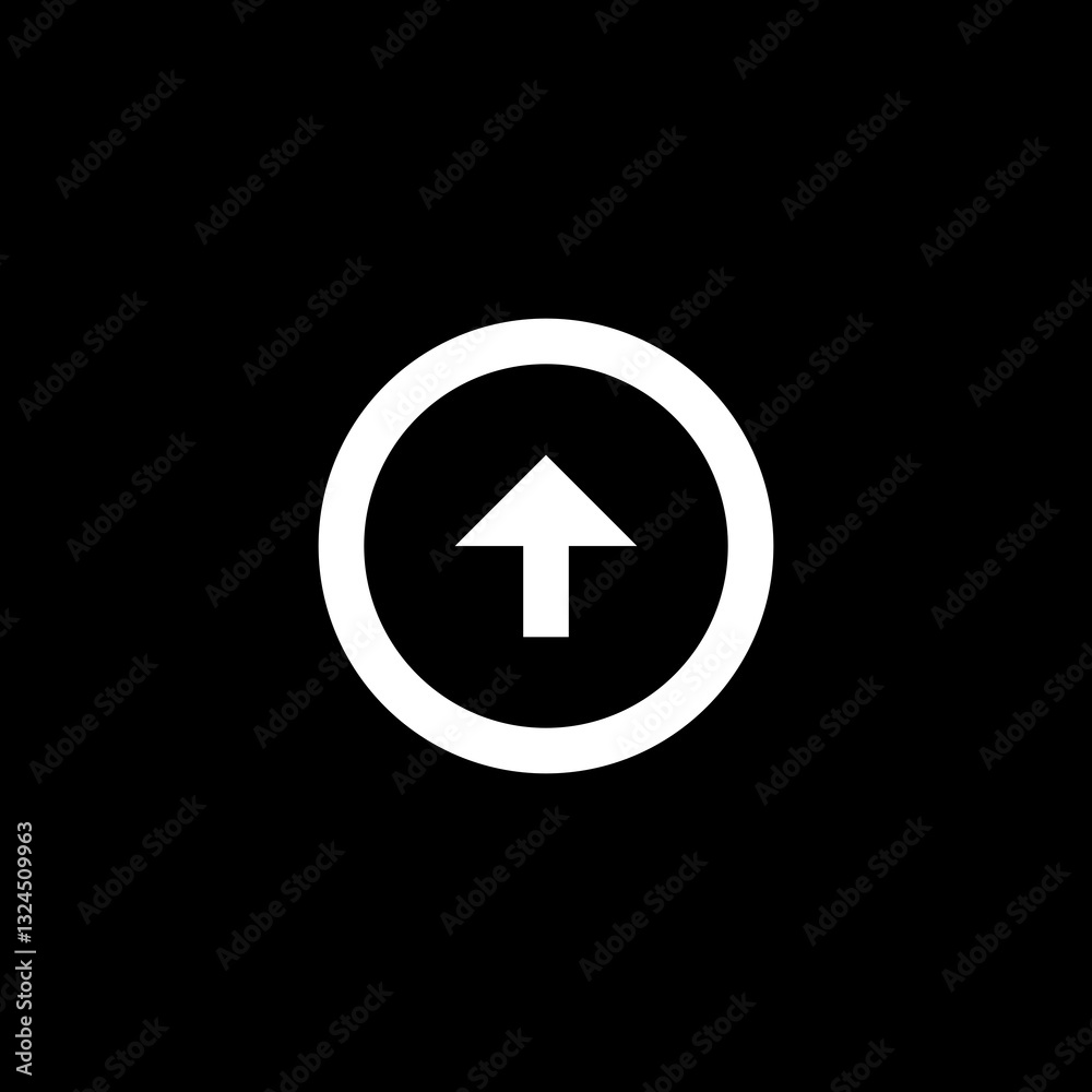 Up Arrow in Circle
Up Arrow in Circle