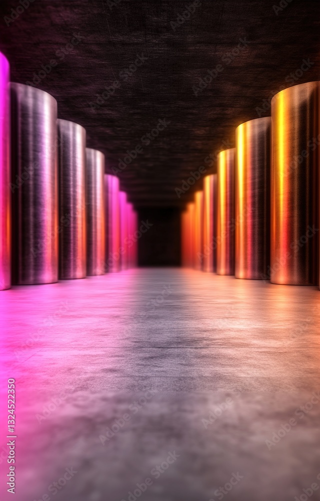 Obraz premium A Dynamic Dimensions background theme,