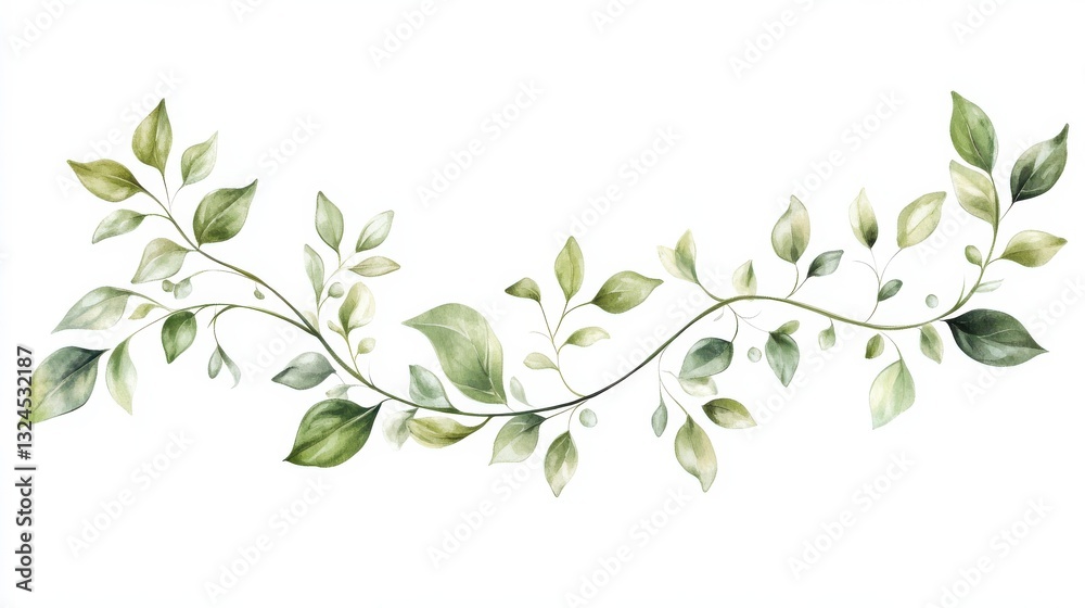 Floral branch. Hand drawn wedding herb, plant and monogram with elegant leaves for invitation save the date card design. Botanical rustic trendy greenery vector Floral branch. Hand drawn wedding herb, plant and monogram with elegant leaves for invitation save the date card design. Botanical rustic trendy greenery vector
