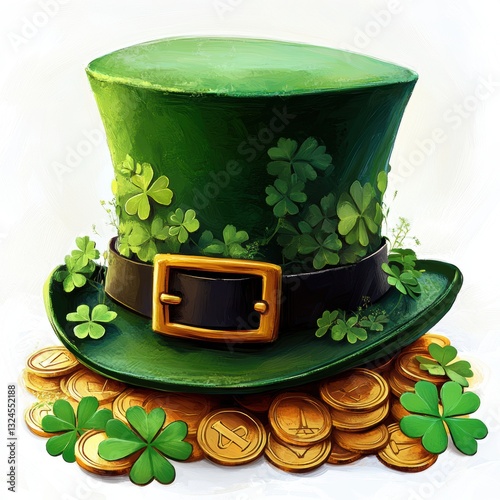 St. Patrick’s Day theme decoration.