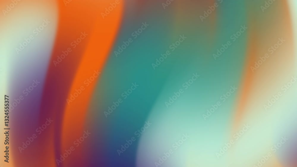 Blurred abstract background in orange, blue, and purple. Suitable for design projects, presentations, websites, and digital marketing materials.
