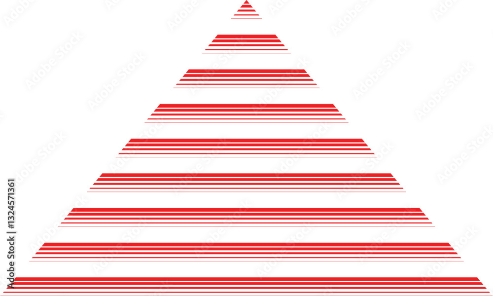 abstract trendy red thin to thick triangular line pattern perfect for background. abstract trendy red thin to thick triangular line pattern perfect for background.