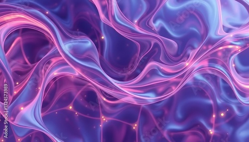 Wallpaper Mural Abstract Purple and Blue Swirls Torontodigital.ca