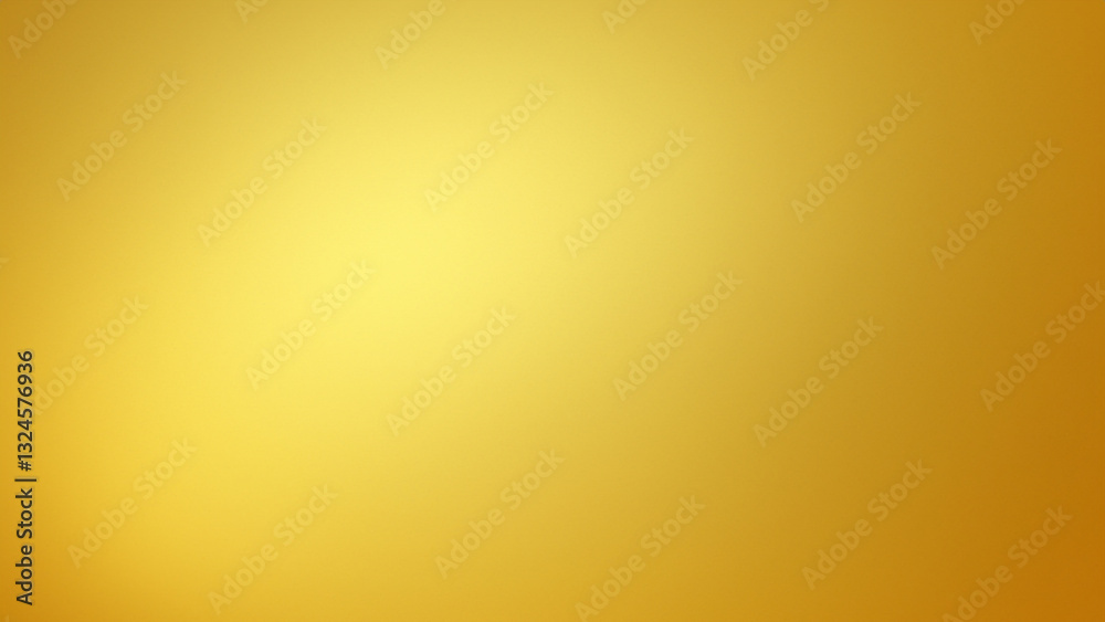 Obraz premium A minimalist gradient solid gold blur background art illustration design