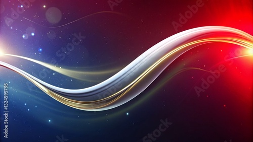 Obraz na płótnie Abstract colorful neon wallpaper fantastic wave background w salonie