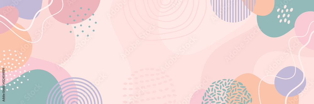 Abstract art background design. Template banner and cover.