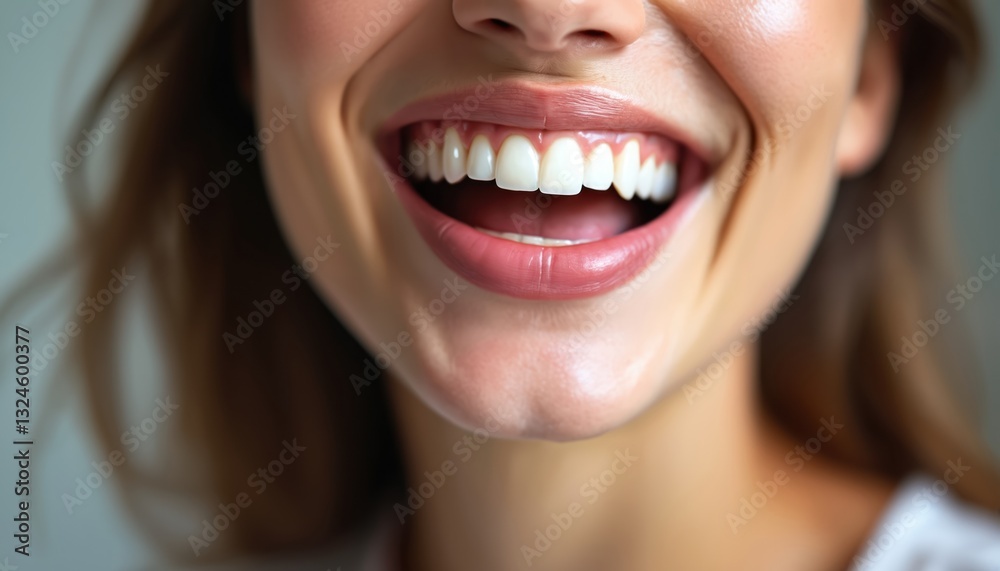 Close-up of woman open mouth with perfect healthy white teeth. Attractive smile, lip, happy face. Dental care, oral hygiene, whitening, dentistry, medicine concept. Beauty industry, fashion, Close-up of woman open mouth with perfect healthy white teeth. Attractive smile, lip, happy face. Dental care, oral hygiene, whitening, dentistry, medicine concept. Beauty industry, fashion,