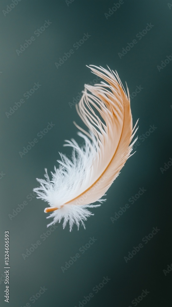 Obraz premium A Feather of Freedom: Capturing the Essence of Liberation