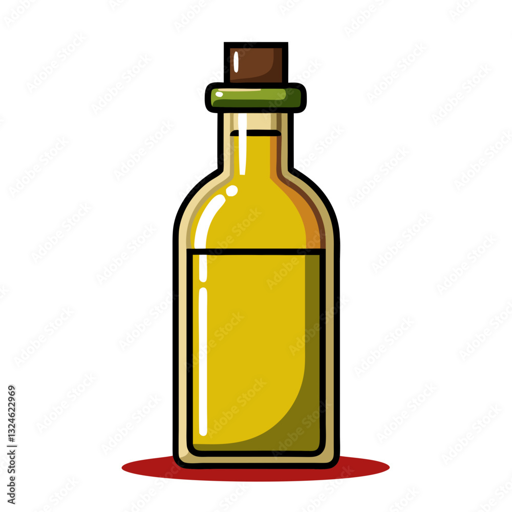 bottle of olive oil