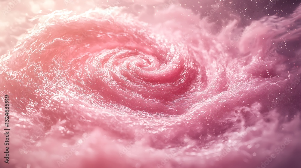 Fototapeta premium Pink Swirling Vortex Abstract Background