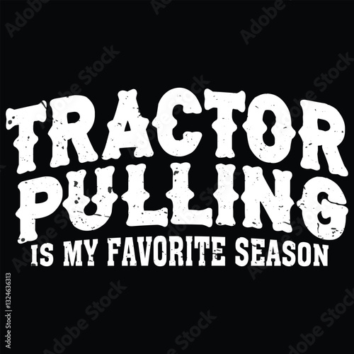 Tractor T-shirt design with Vector Graphic by a Creative Designer