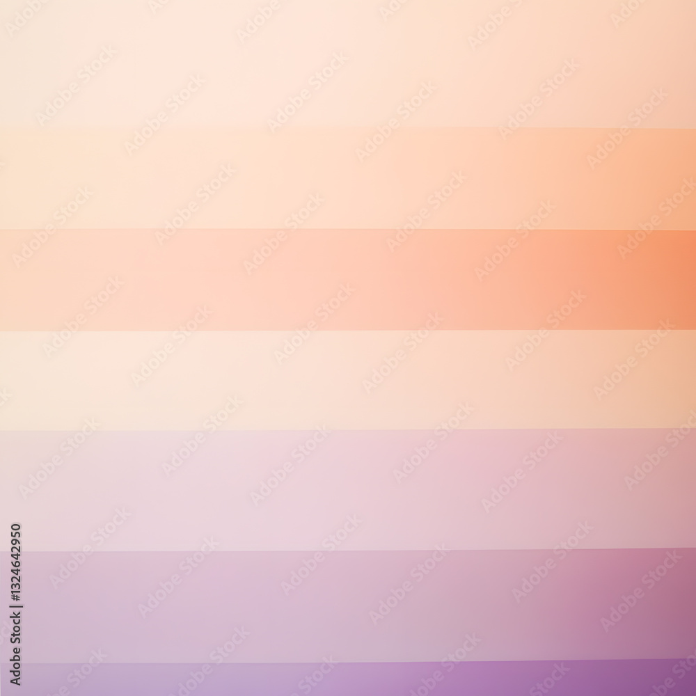 Fototapeta premium A soft hazy gradient of sunset colors peach 