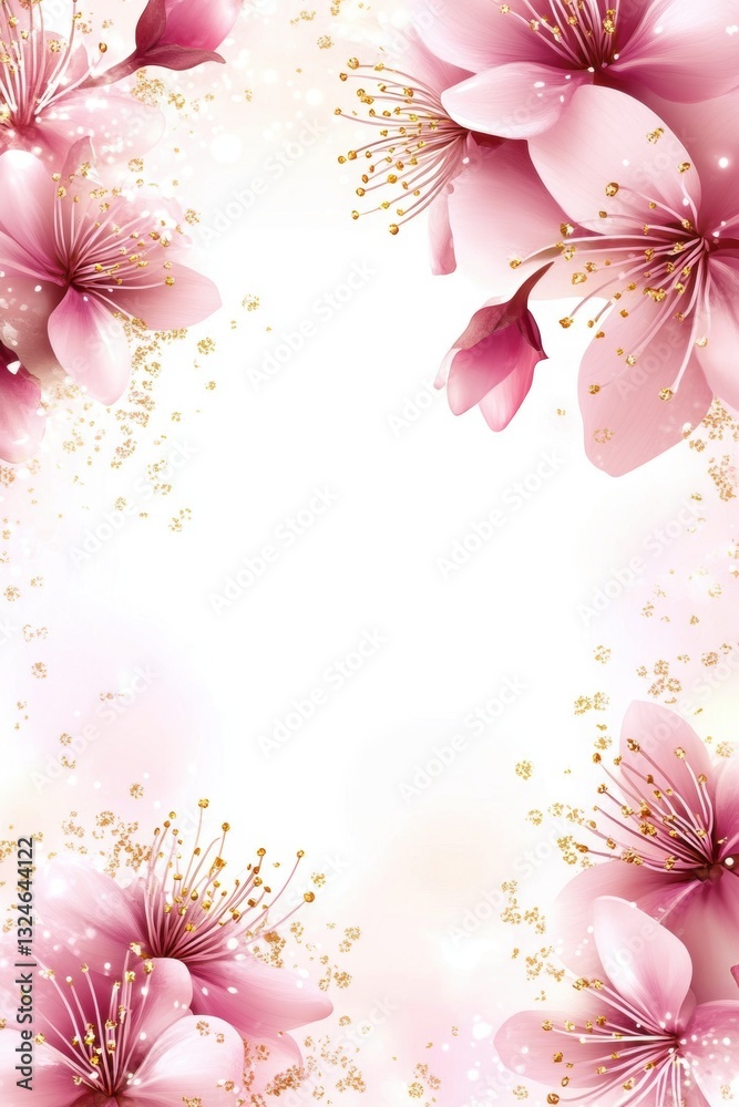 Beautiful background of cherry blossom flower at full blooming in Spring. Beautiful background of cherry blossom flower at full blooming in Spring.