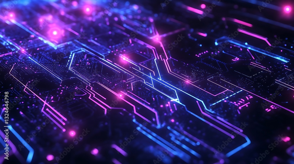 Fototapeta premium circuit board background