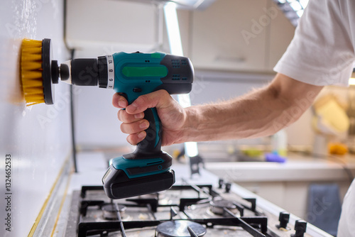 Wallpaper Mural Achieve Efficient and Thorough Cleaning with Power Scrubber in Your Modern Kitchen Space Torontodigital.ca