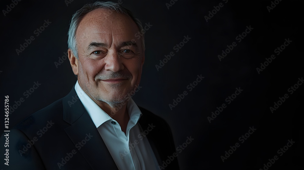 Portrait of a Confident Senior Businessman Portrait of a Confident Senior Businessman