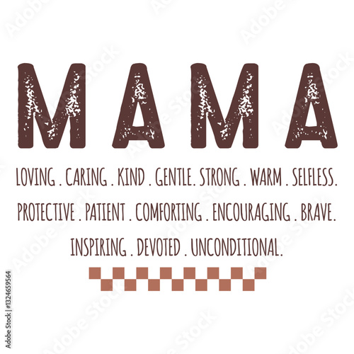 Mama   Mother's Day Mom Mama T-shirt Design design  
