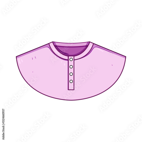 sweethesquare shirt necklines cartoon vector illustration