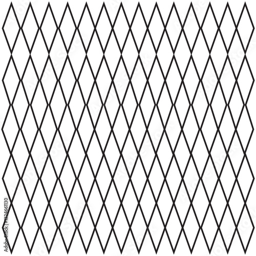 Seamless harlequin pattern-black and white