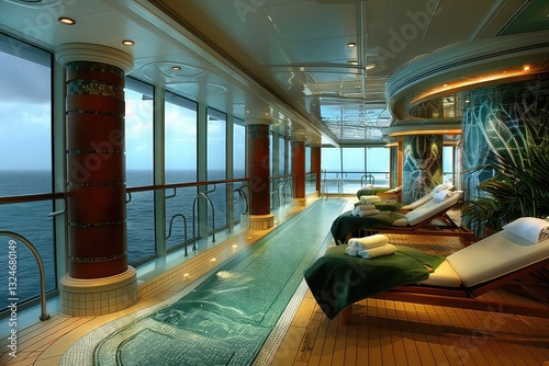 therapists at the cruise ship spa
