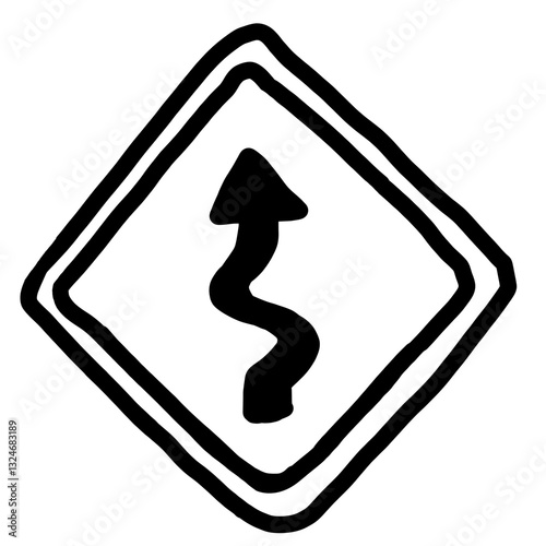 road sign icon