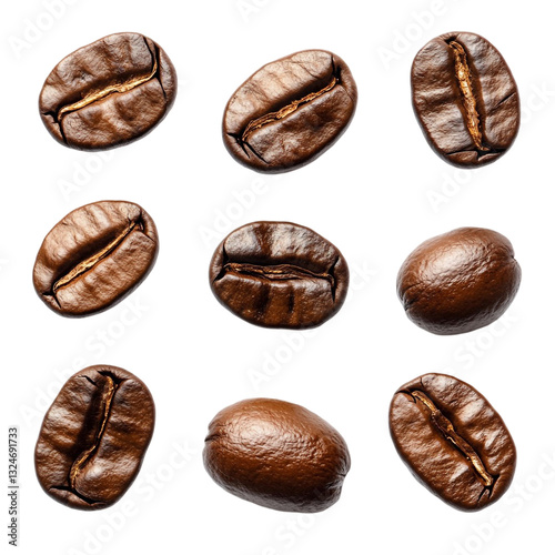 Wallpaper Mural Roasted coffee beans rich aroma and flavor Torontodigital.ca