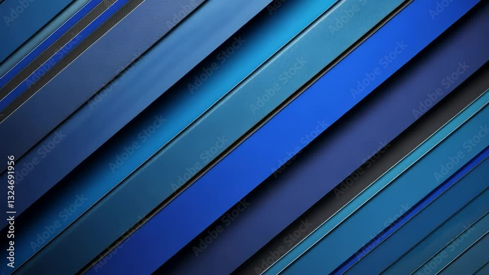 Abstract diagonal blue stripes (1)