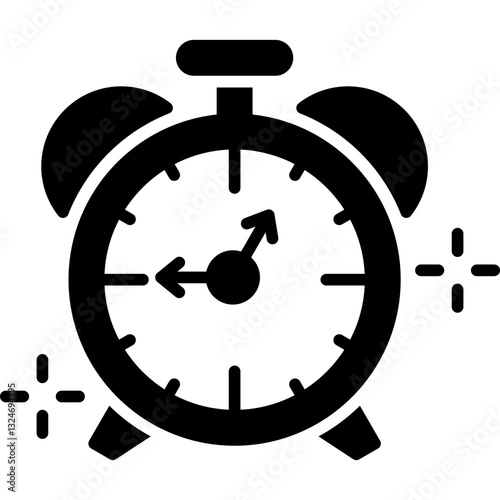 Clock Icon Vector Element