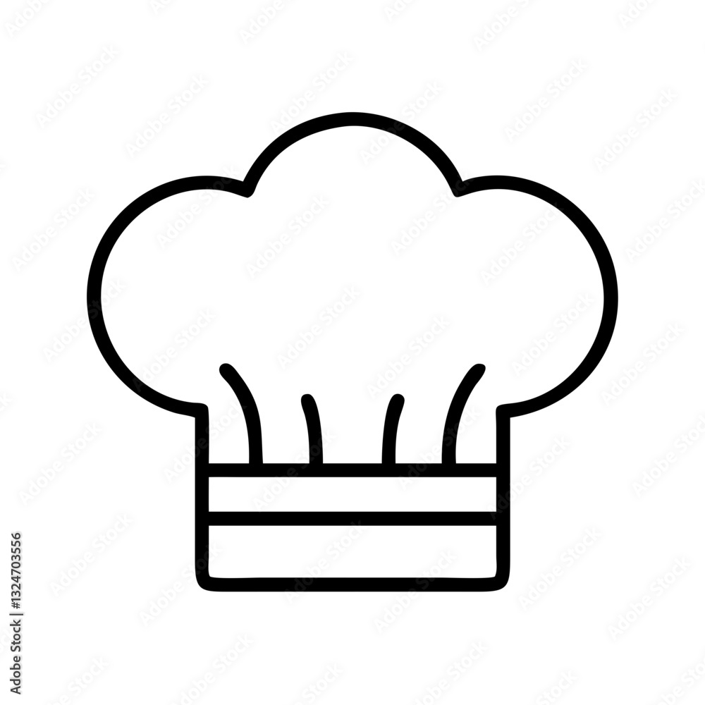 chef hat icon vector illustration chef hat icon vector illustration