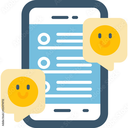 Direct Message Icon Vector Element