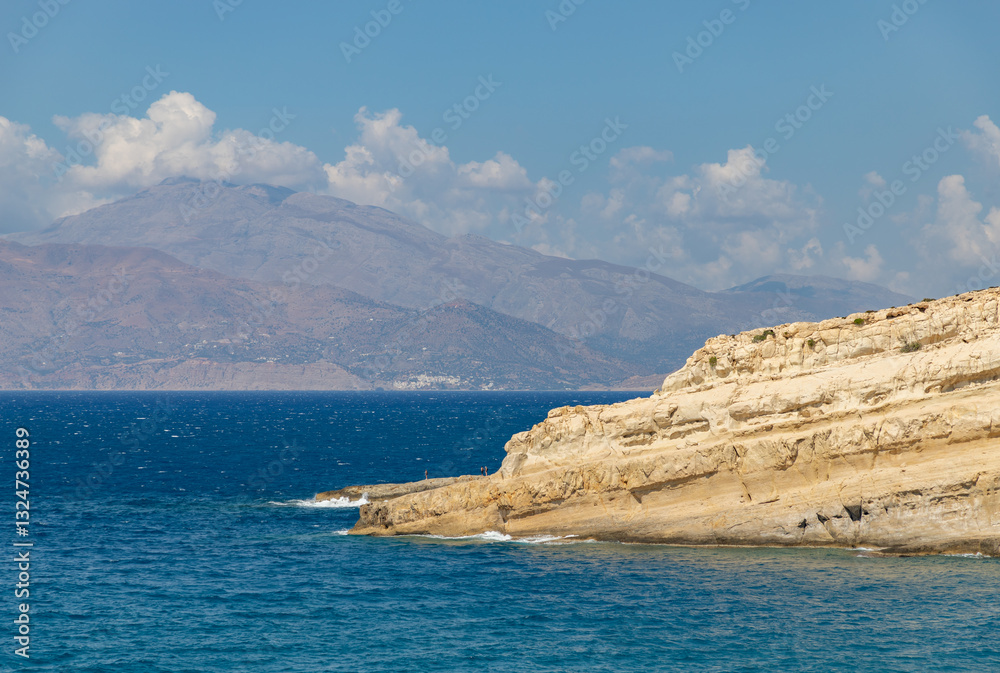 Matala Beach Coast