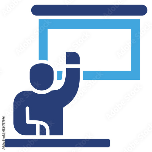 Training Two Color Icon