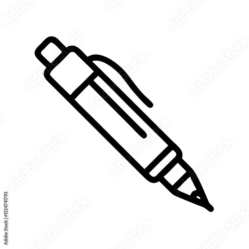 vector illustration of a pen icon