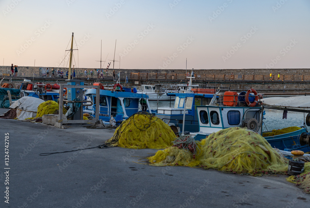 Heraklion Fishing Boats
