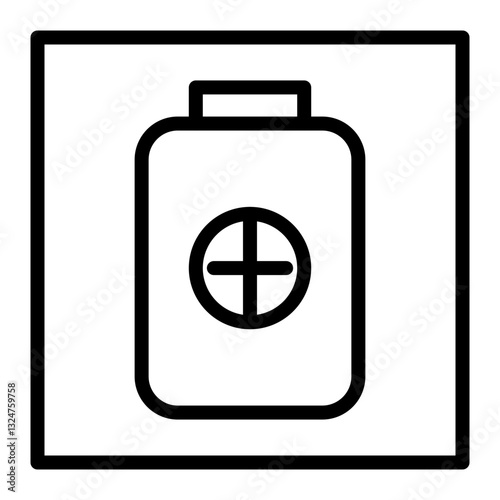 Medical Device Line Icon
