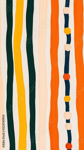 Extreme close-up reveals vibrant beads with rich textures and patterns, emphasizing color contrast and artistic arrangement