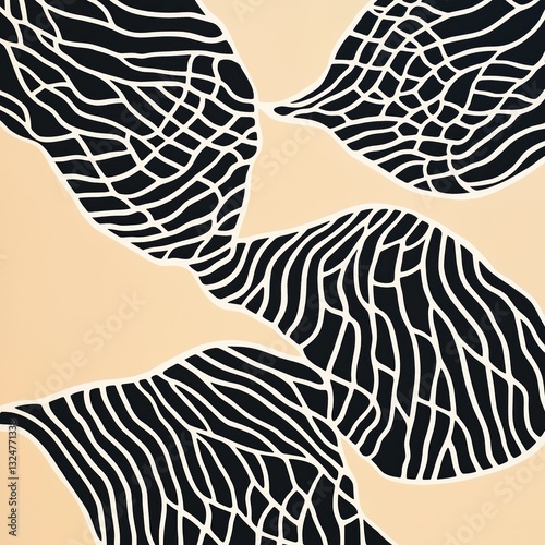 Detailed lace patterns reveal their beauty in this stunning close-up, showcasing the complexity of design and texture