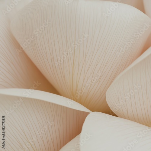 This close-up focuses on soft flower petals, revealing fine textures and subtle colors that highlight natural beauty in exquisite detail