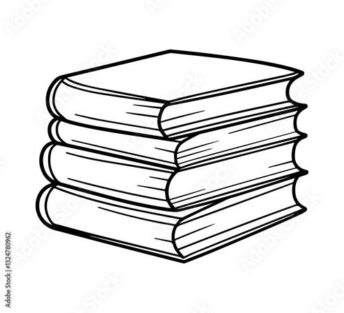 stack of books