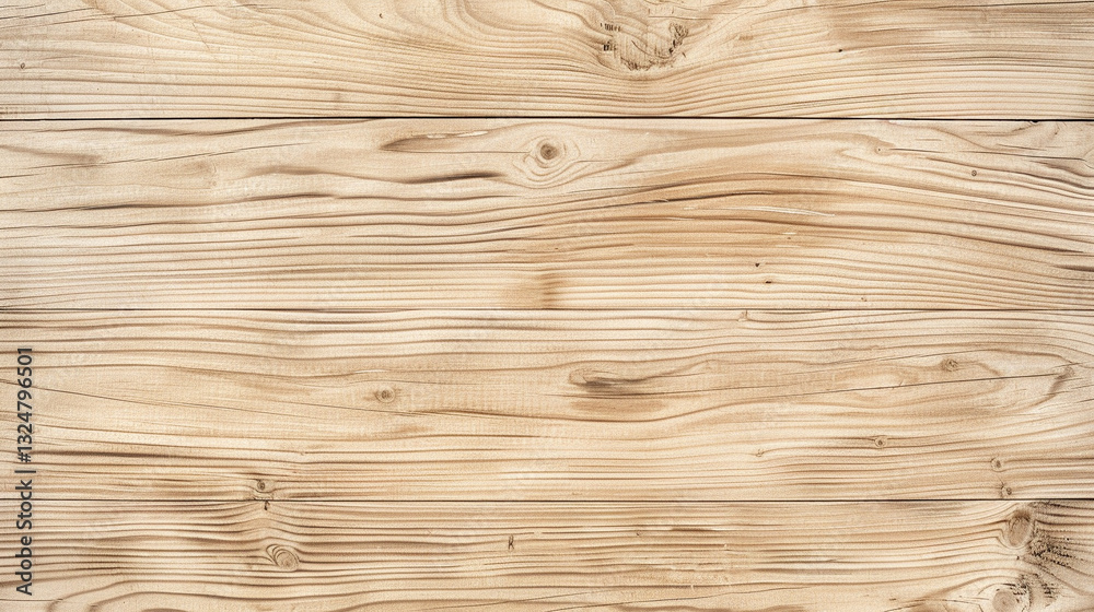 Fototapeta premium Flat lay of knotted pinewood, rustic natural texture, warm wooden tones