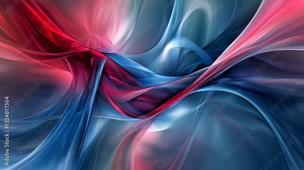 Naklejka premium abstract red background