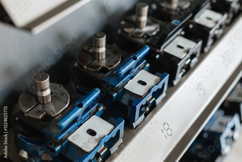 nozzles of coordinate-punching machines, dies for stamping metal