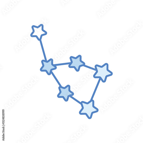 Constellation vector icon