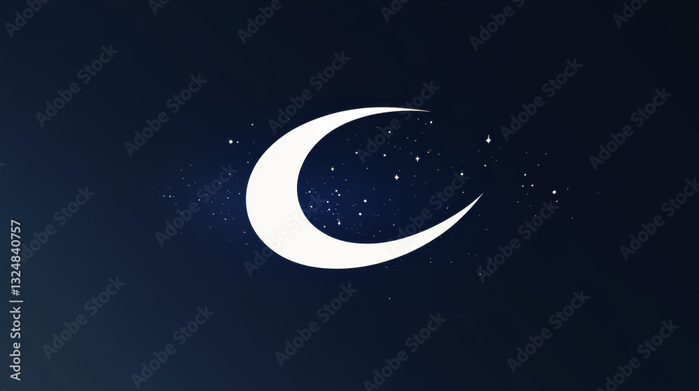 Naklejka premium Abstract mash line and point the letter C on white background with an inscription. Starry sky or space, consisting of stars and the universe. Vector business illustration