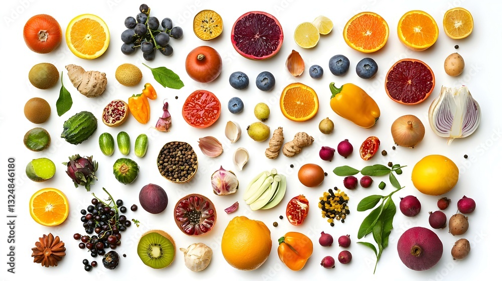 Organic food background and Copy space Organic food background and Copy space