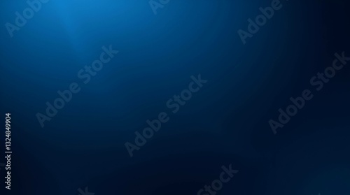 Moody deep blue gradient background – Abstract minimalist art with subtle textures