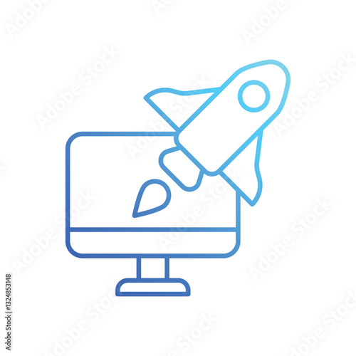 Space Exploration vector icon
