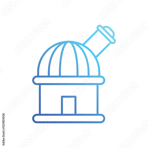 Observatory vector icon