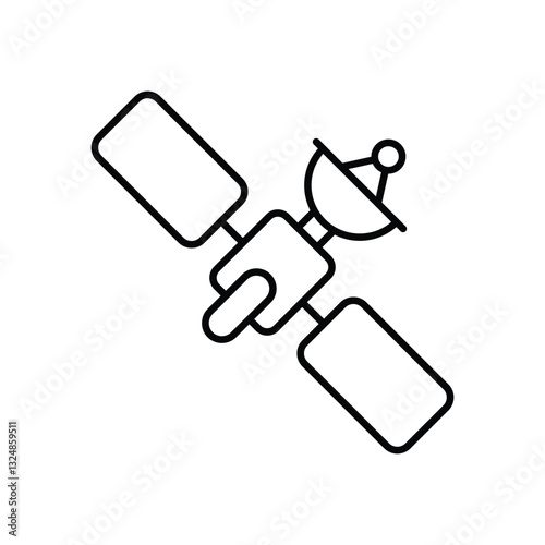 Space Probe vector icon